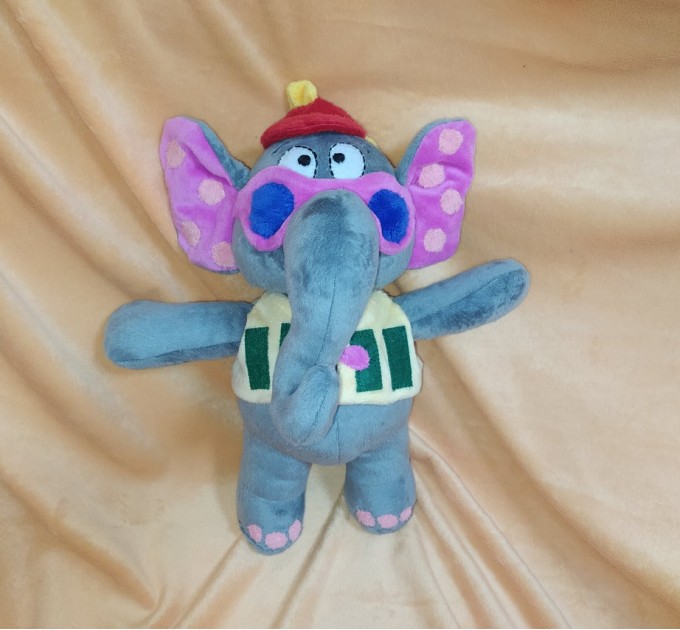 This is a plush toy sample Snorky from The banana splits show.