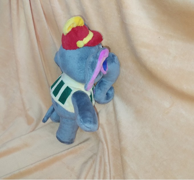 This is a plush toy sample Snorky from The banana splits show.