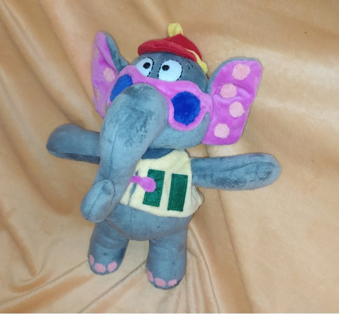 This is a plush toy sample Snorky from The banana splits show.