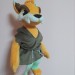 Comission plush toy Neopets the Darkest Faerie: Tormund. Tormund Ellis plush.