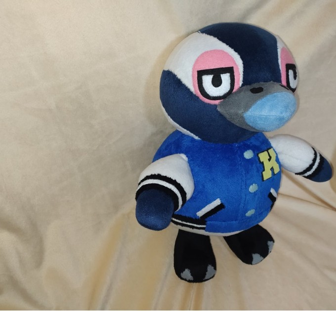 This is a sample of Tex Animal Crossing plush toy.