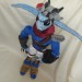 This is a sample of a plush toy Dark Jak from the Jak and Daxter series.