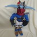 This is a sample of a plush toy Dark Jak from the Jak and Daxter series.