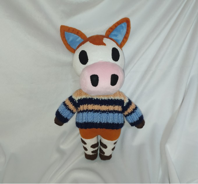This is a sample of Papi horse Animal Crossing plush toy.