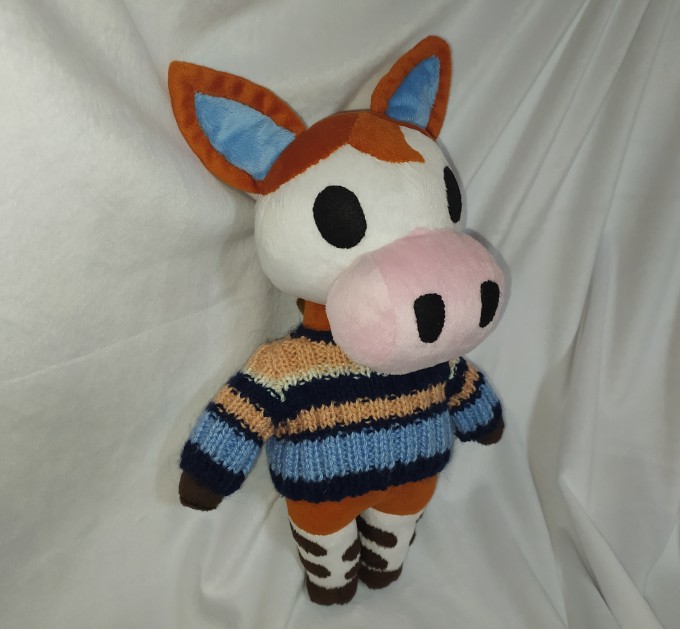 This is a sample of Papi horse Animal Crossing plush toy.