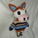 This is a sample of Papi horse Animal Crossing plush toy.