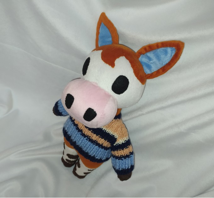 This is a sample of Papi horse Animal Crossing plush toy.