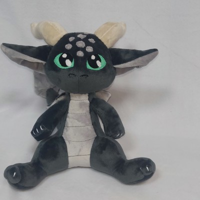 Personalized Dragon plush toy. Monster plush. Collectible doll.
