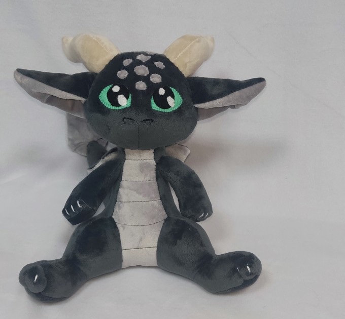 Personalized Dragon plush toy. Monster plush. Collectible doll.