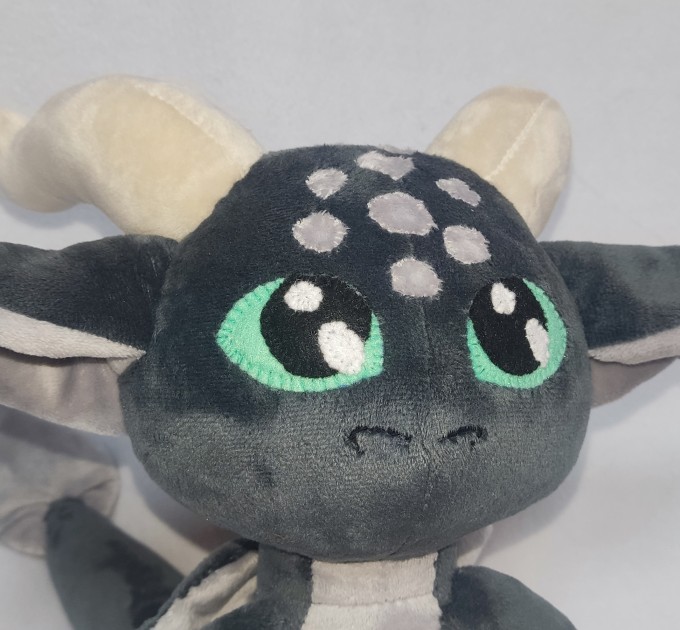 Personalized Dragon plush toy. Monster plush. Collectible doll.