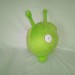 A sample of a plush toy Green alien, final space, mooncake plush, made to order,