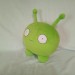 A sample of a plush toy Green alien, final space, mooncake plush, made to order,