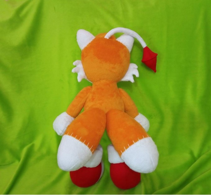 Sample plush toys, made to order. Tails doll plush.