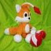 Sample plush toys, made to order. Tails doll plush.