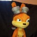 This is a sample of a plush toy Daxter from the Jak and Daxter series.