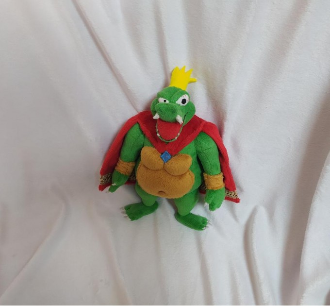 This is a plush toy sample King K Rool
