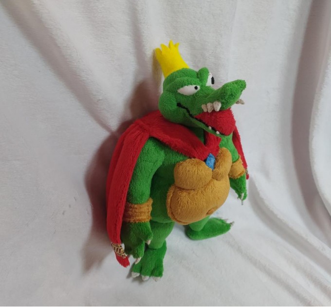 This is a plush toy sample King K Rool