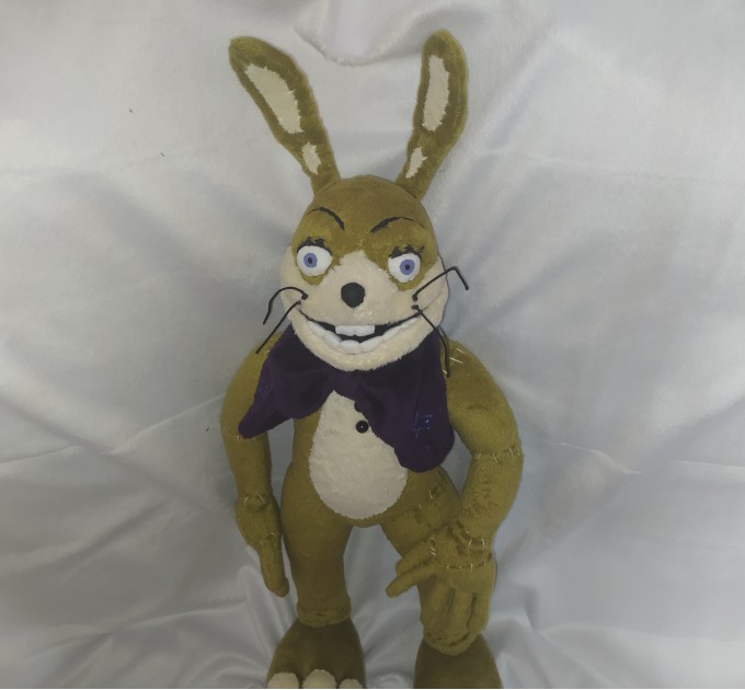 Comission plush toy Glitchtrap from Five Nights At Freddys VR.