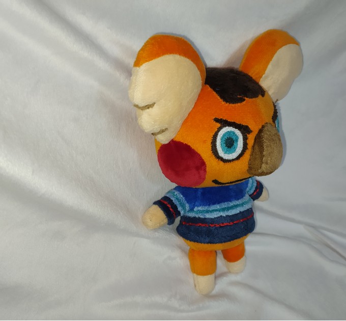 This is a sample of the plush Canberra based on animal crossing