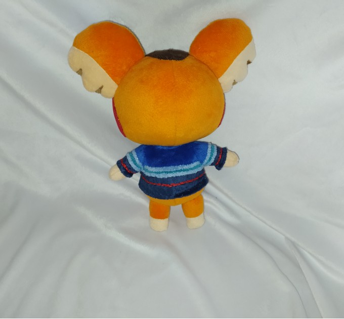 This is a sample of the plush Canberra based on animal crossing