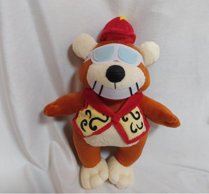 This is a plush toy sample Bingo from The banana splits show.