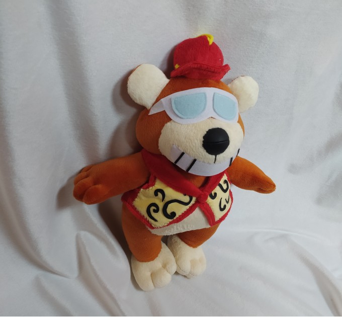 This is a plush toy sample Bingo from The banana splits show.