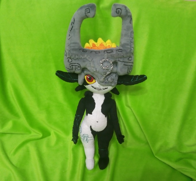 This is a sample of the toy imp Midna, legend of Zelda plush.