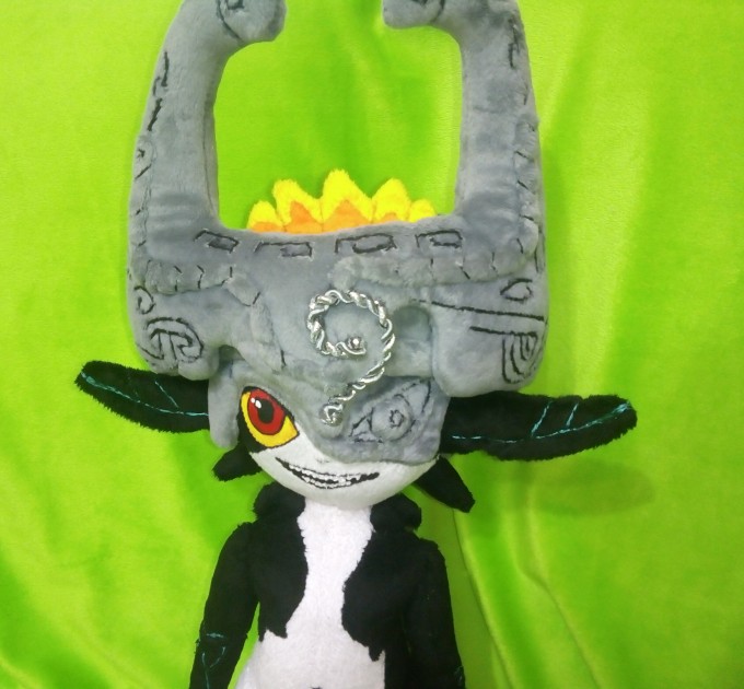 This is a sample of the toy imp Midna, legend of Zelda plush.